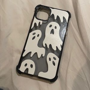 Ghost Casetify used Halloween spooky ghosts transparent pattern Ultra Impact